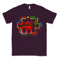 Plum autism teacher pencil Classic Tee - Artiststas