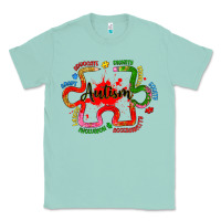 Seafoam autism teacher pencil Classic Tee - Artiststas