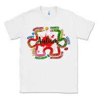 White autism teacher pencil Classic Tee - Artiststas
