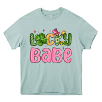 Arona lucky babe st patrick s day Heavy Core Tee - MaliasSmallBusiness