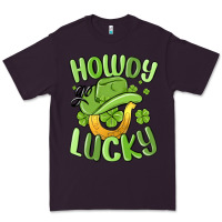 Plum howdy go lucky st patrics day Premium Tee - MaliasSmallBusiness