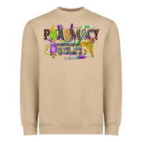 Mardi Gras Pharmacy Tech Heavyweight Sweatshirt | Teevron