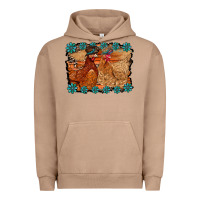 Pigment Burro chicken western Urban Hoodie - RacoonDesign