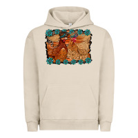 Pigment French Oak chicken western Urban Hoodie - RacoonDesign