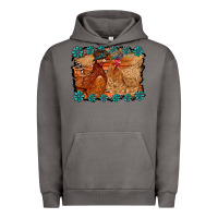 Pigment Tornado chicken western Urban Hoodie - RacoonDesign
