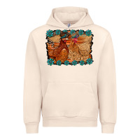Sandshell chicken western Urban Hoodie - RacoonDesign