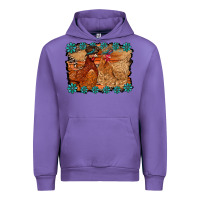Tulip chicken western Urban Hoodie - RacoonDesign