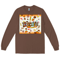 Chestnut teacher fall Long Sleeve Tee - NancyCooperArtShop