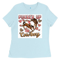 Baby Blue small business Ladies Tee - MaliasSmallBusiness