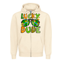 Sandshell St. Patrick's Lucky dude Zipper Hoodie - OliviaCreatesArt