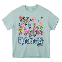 Arona scatter kindness Heavy Core Tee - MaliasSmallBusiness