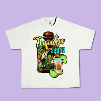 Tequila Squad Urban Heavy Tee Designed By Bettercallsaul