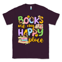 Plum books are my happy place Classic Tee - Artiststas