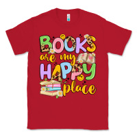 Red books are my happy place Classic Tee - Artiststas