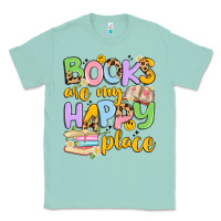 Seafoam books are my happy place Classic Tee - Artiststas