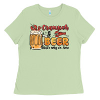 Matcha crawfish and beer that's why i'm here Ladies Tee - MaliasSmallBusiness