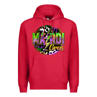 Cardinal mardi gras lightning Premium Hoodie - FaDigitalArtStudio