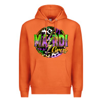 Carrot mardi gras lightning Premium Hoodie - FaDigitalArtStudio