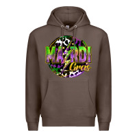 Coffee mardi gras lightning Premium Hoodie - FaDigitalArtStudio