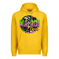 Lemon mardi gras lightning Premium Hoodie - FaDigitalArtStudio