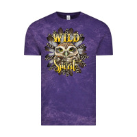 Cloud Purple wild spirit owl Vintage Tee - BarkalooDesign