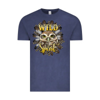 Vintage Denim wild spirit owl Vintage Tee - BarkalooDesign