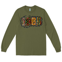 Army Green 1865 juneteenth Long Sleeve Tee - NancyCooperArtShop