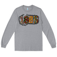 Heather Grey 1865 juneteenth Long Sleeve Tee - NancyCooperArtShop