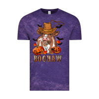 Cloud Purple Boohaw Heifer Vintage Tee - RanaPortraitStore