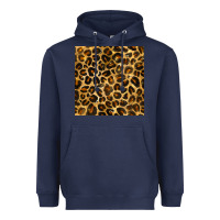 Navy leopard seamless pattern Heavyweight Hoodie - BundleAndBundleShop