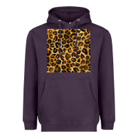 Plum leopard seamless pattern Heavyweight Hoodie - BundleAndBundleShop