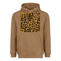 Toasted Coconut leopard seamless pattern Heavyweight Hoodie - BundleAndBundleShop