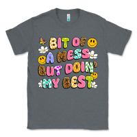 Charcoal Heather bit of a mess but doin' my best Classic Tee - Artiststas