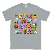 Heather Grey bit of a mess but doin' my best Classic Tee - Artiststas