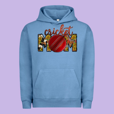 Cricket Mom Urban Hoodie Designed By Racoondesign