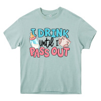 Arona i drink until i pass out baby Heavy Core Tee - MaliasSmallBusiness