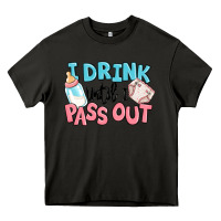 Asphalt i drink until i pass out baby Heavy Core Tee - MaliasSmallBusiness
