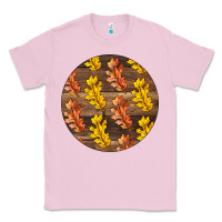 Bubblegum Pink Fall Rounded Classic Tee - LillyAllenDesigns
