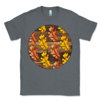 Charcoal Heather Fall Rounded Classic Tee - LillyAllenDesigns