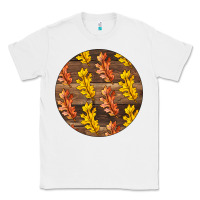 White Fall Rounded Classic Tee - LillyAllenDesigns