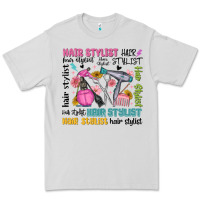 Dove Grey hair stylist typography Premium Tee - MaliasSmallBusiness