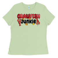 Matcha crawfish junkie Ladies Tee - MaliasSmallBusiness
