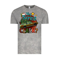 Cloud Rock you serious clark with christmas car Vintage Tee - Jasminsmagicworld