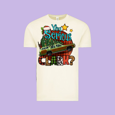 You Serious Clark With Christmas Car Vintage Tee Designed By Jasminsmagicworld