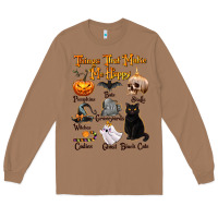 Toasted Coconut Things That Make Me Happy Long Sleeve Tee - texasbilliewilder