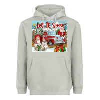 Moon Dust Let It Snow Tumbler Heavyweight Hoodie - FaDigitalArtStudio