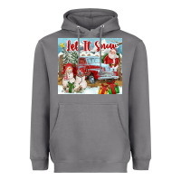 Storm Let It Snow Tumbler Heavyweight Hoodie - FaDigitalArtStudio