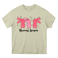 Mossy easter bunny Heavy Core Tee - MaliasSmallBusiness