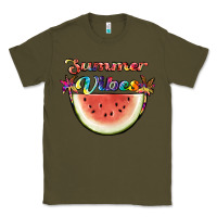 Army Green summer vibes Classic Tee - JahusDesignShop