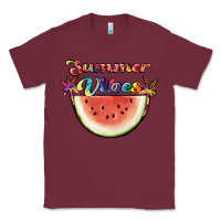 Burgundy summer vibes Classic Tee - JahusDesignShop